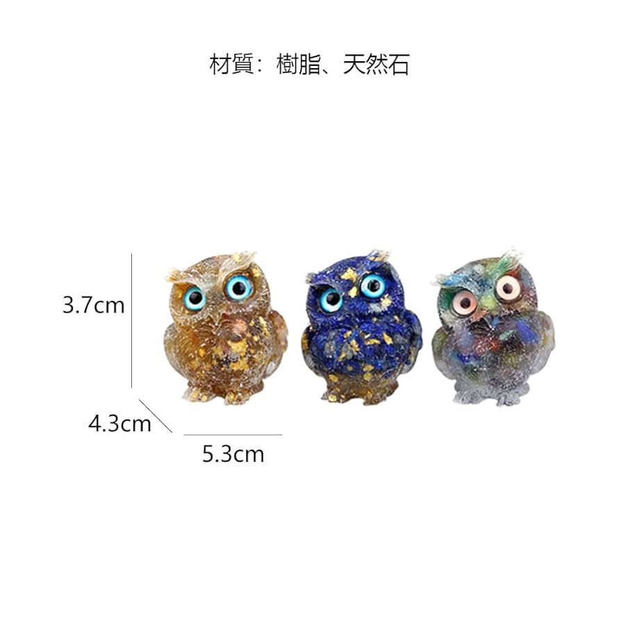 最終価格・かわいい  ♪  ふくろうの置物♡作家さんの手作り♡ Amazon.co.jp: YUYAKESHI ふくろう 置物 マスコット オブジェ